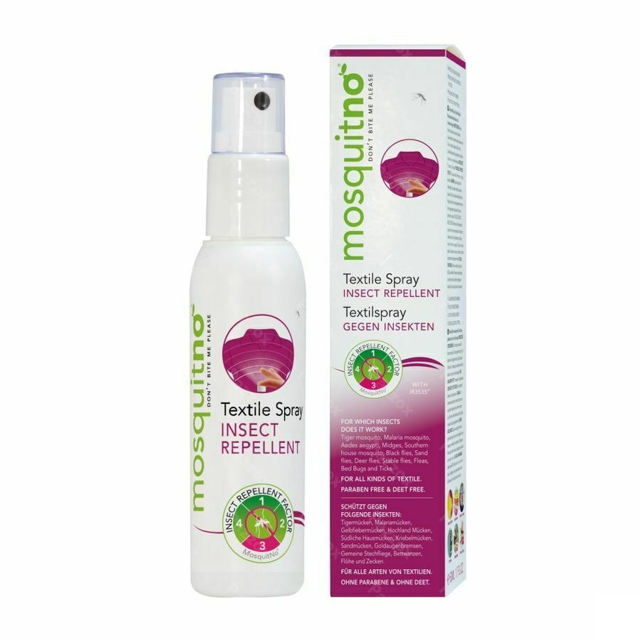 Mosquitno Spray Repulsif Textile Citriodiol 50ml