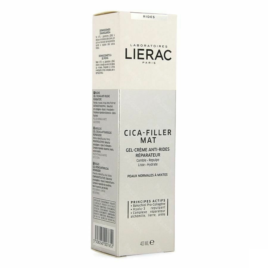 Lierac Cica Filler Gel Cr A/rimpel Herst.tube 40ml