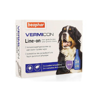 Beaphar Vermicon Line-on Grote Hond 3 X 4,5 Ml