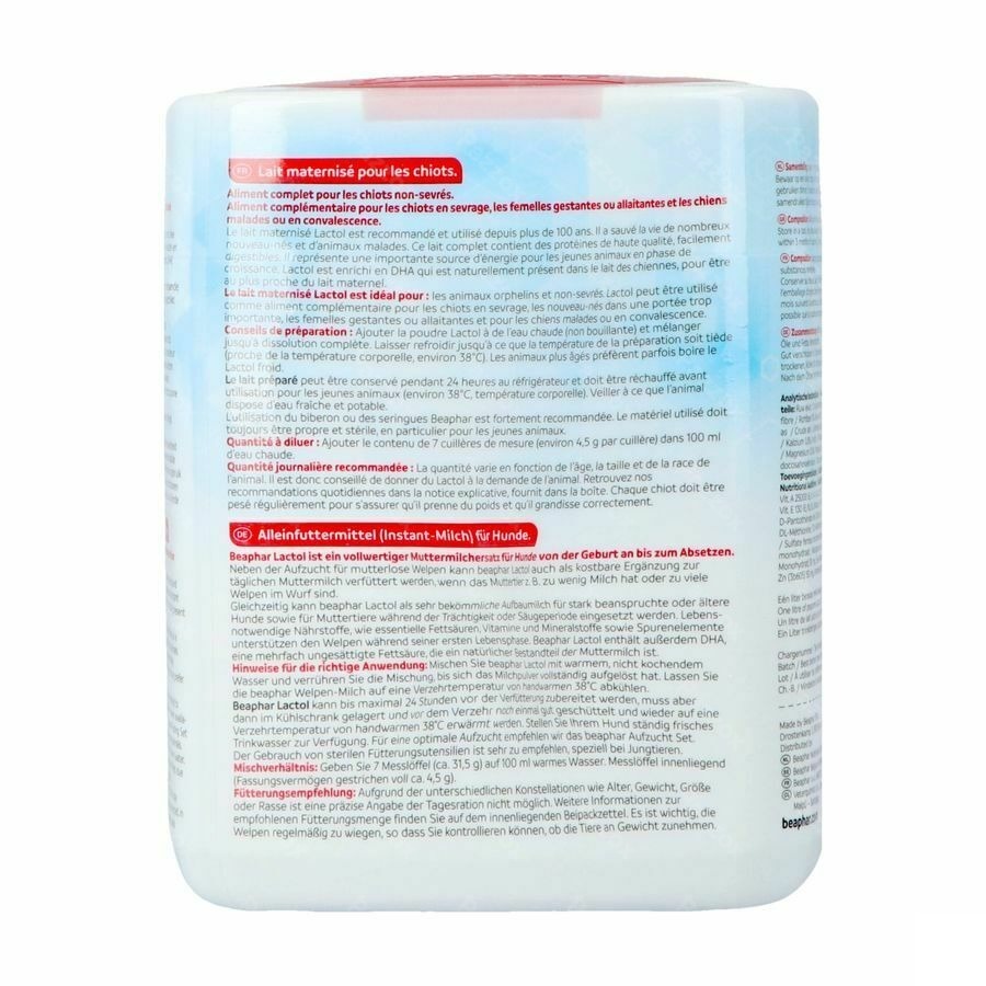 Beaphar Lactol Puppy Milk 500g