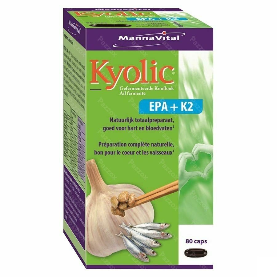 Mannavital Kyolic Epa+k2 Caps 80