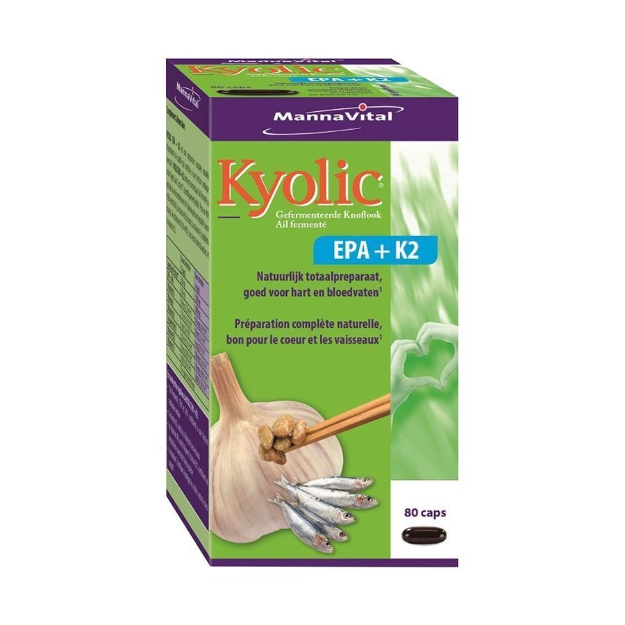 Mannavital Kyolic Epa+k2 Caps 80