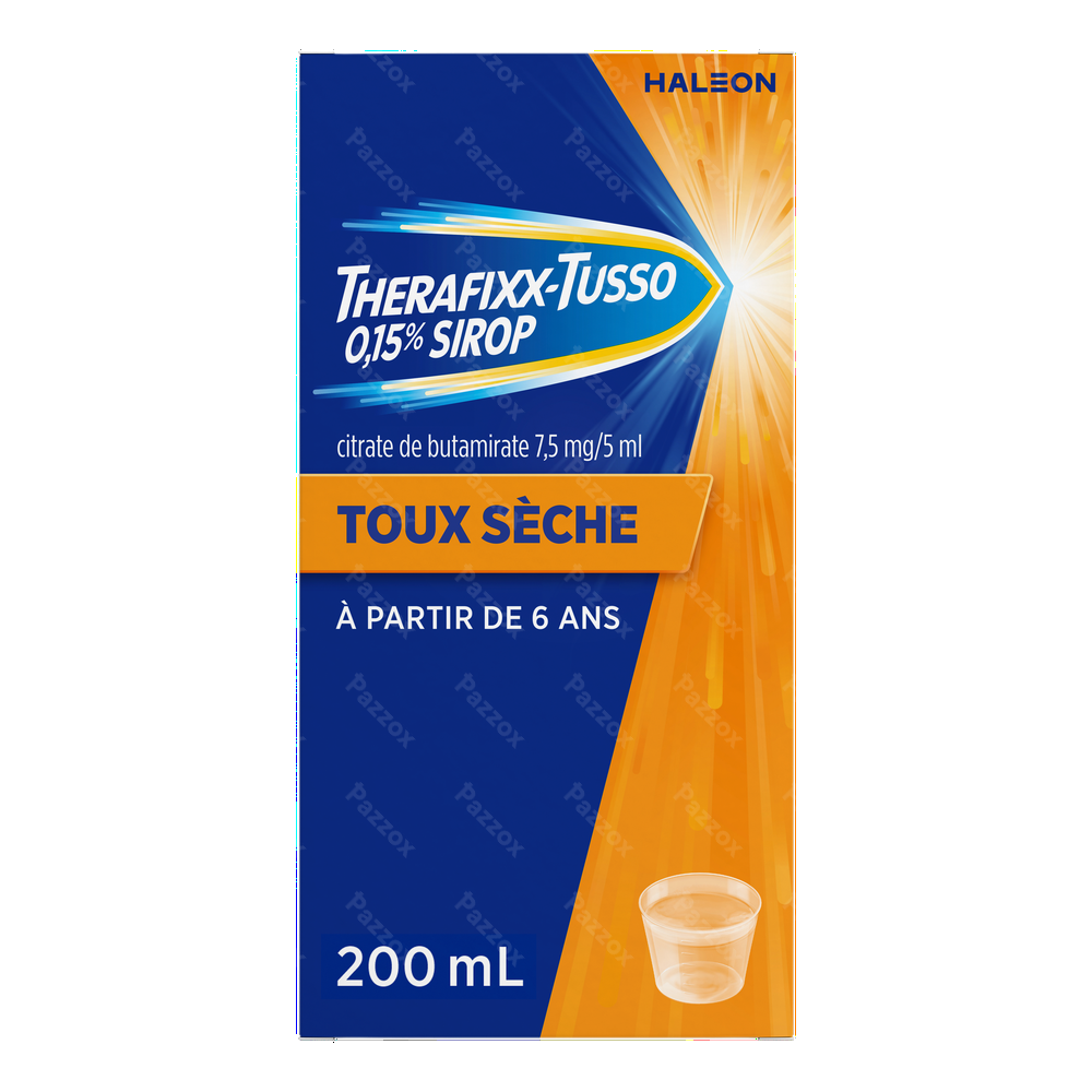 Therafixx-tusso 0,15% Sirop 200ml