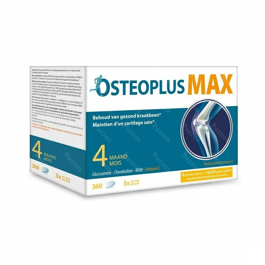 Osteoplus Max 4 Mois Comp 360