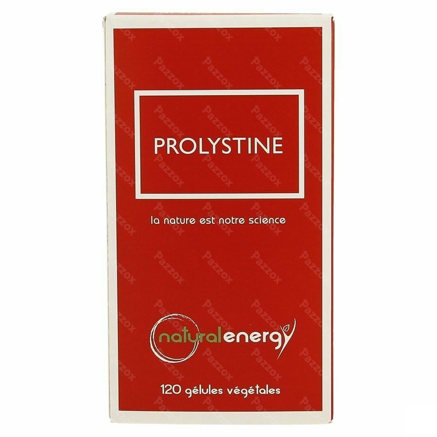 Natural Energy Prolystine 120 Gélules Végétales