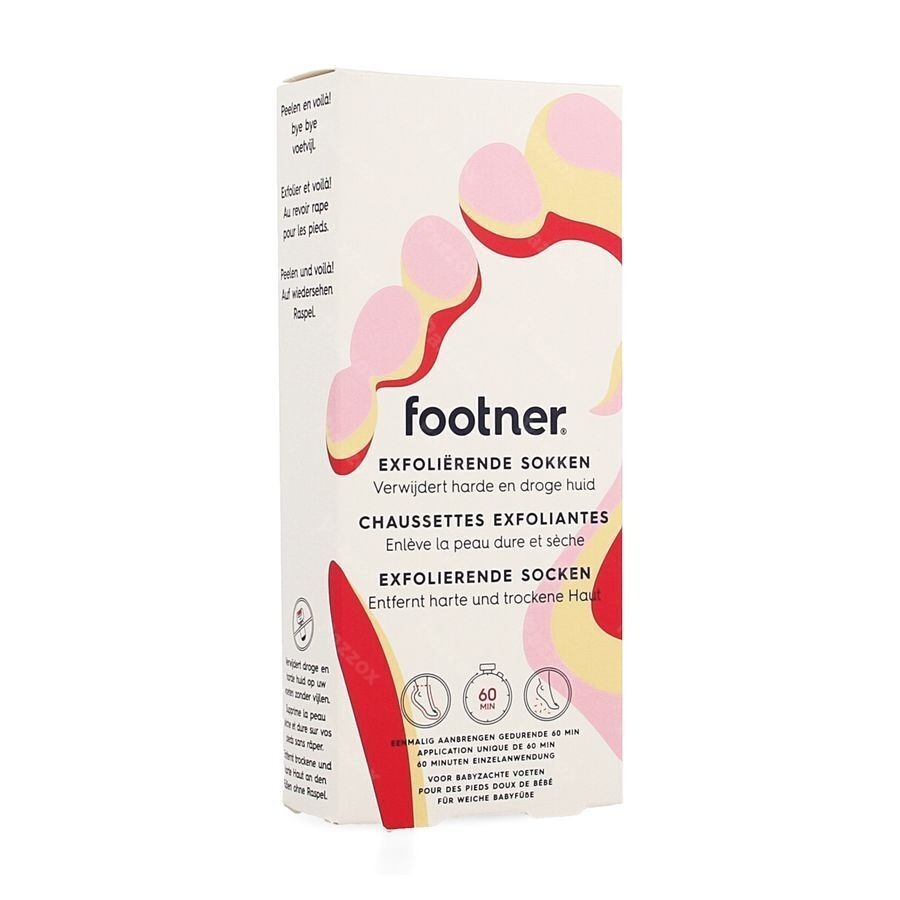 Footner Exfoliating Socks 1
