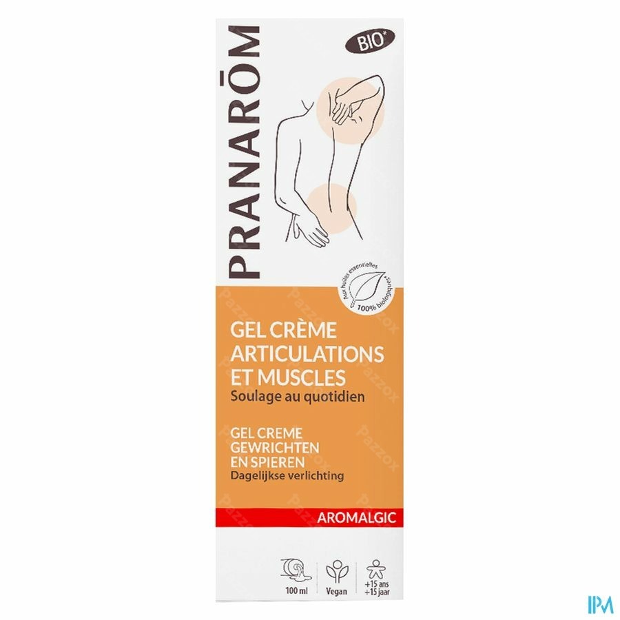 Pranarôm Aromalgic Gel Crème Articulations Bio 100ml
