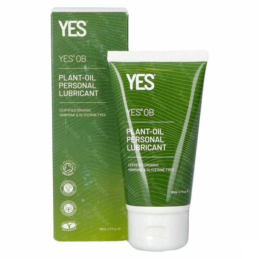 Yes Ob Glijmiddel Basis Plant. Olie Tube 80ml