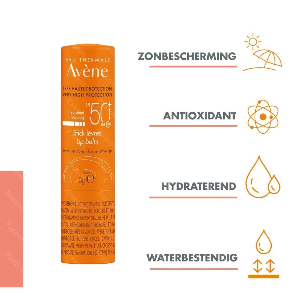 Avène Lippenbalsem met Zonnebescherming SPF50+ 3g
