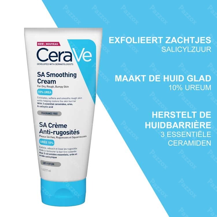 CeraVe SA Crème Anti-Ruwe Huid 177ml