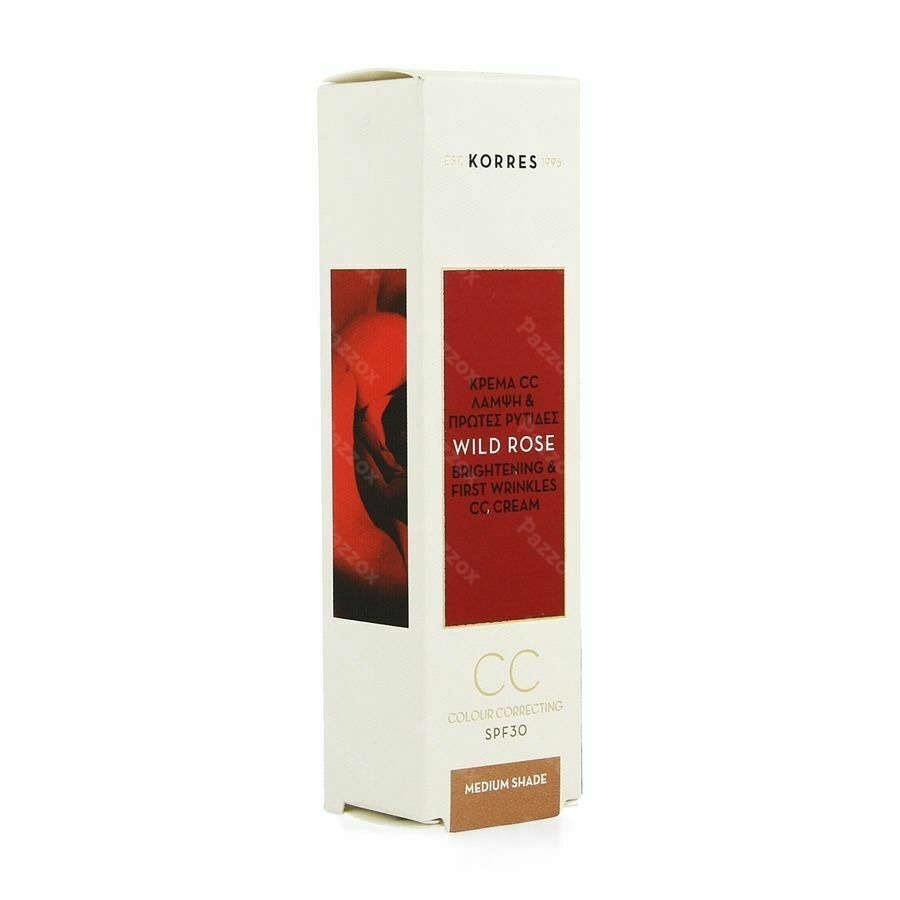 Korres Kf Wild Rose Cc Cream Spf30 Medium 30ml