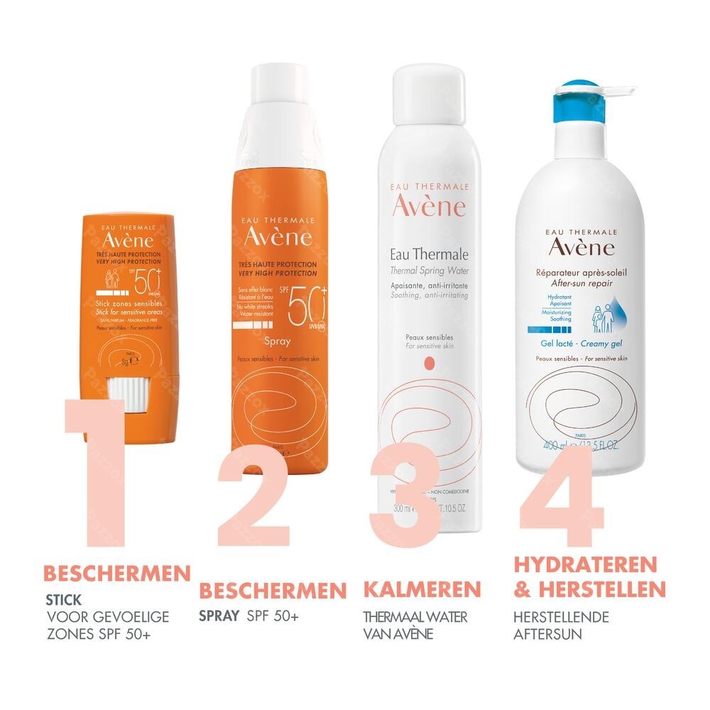 Avène Zonnestick Gevoelige Zones SPF50+ 8ml