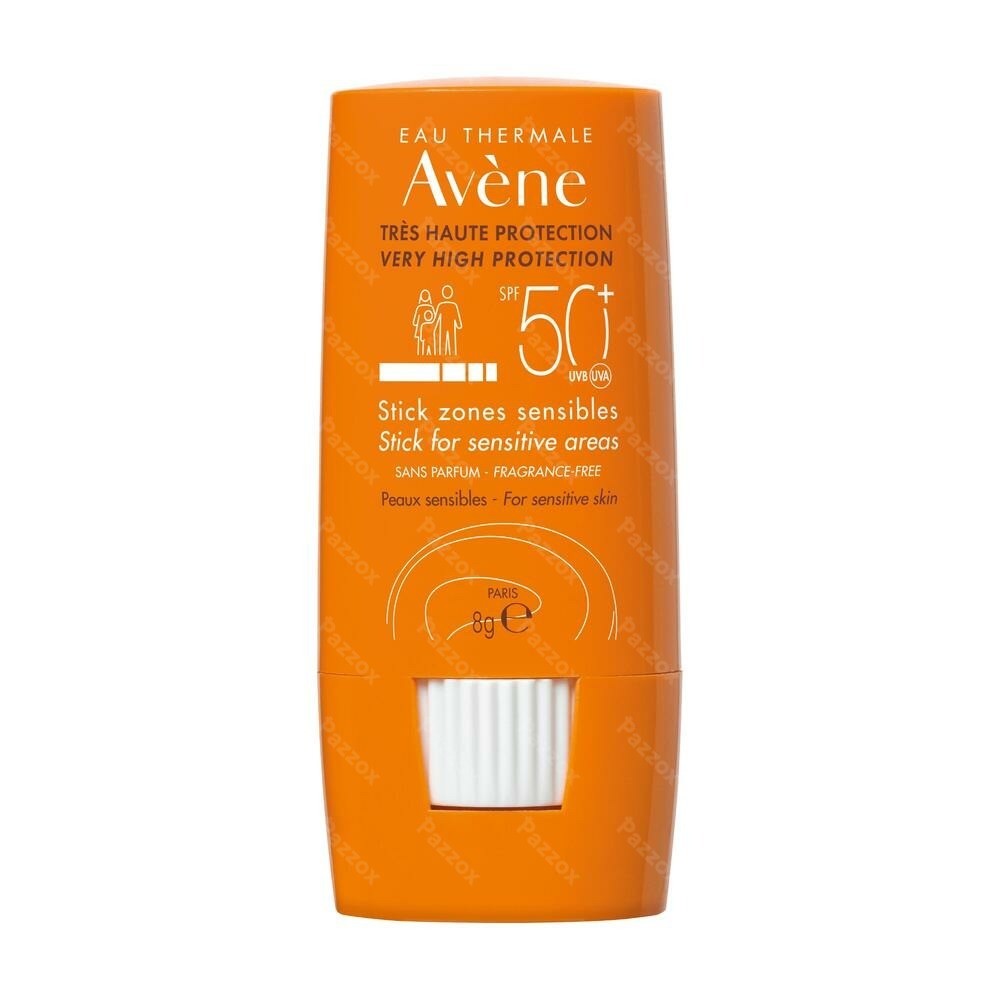 Avène Zonnestick Gevoelige Zones SPF50+ 8ml