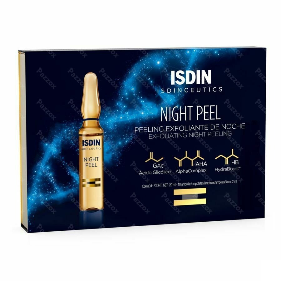 Isdinceutics Night Peel Amp 10x2ml