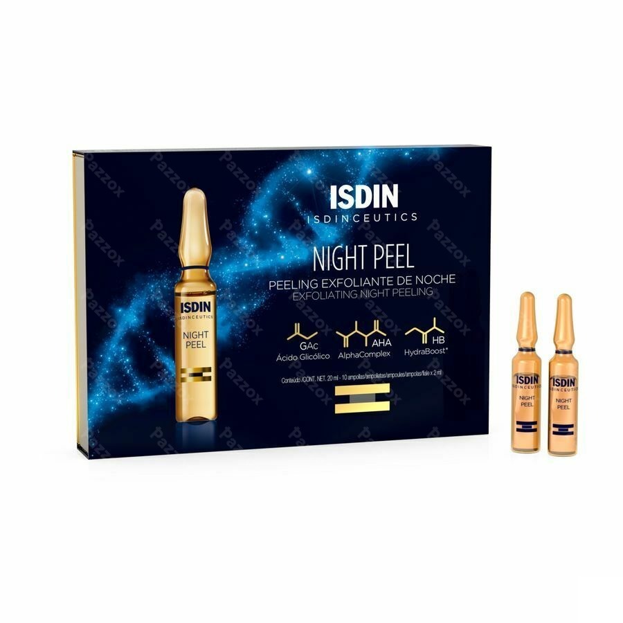 Isdinceutics Night Peel Amp 10x2ml