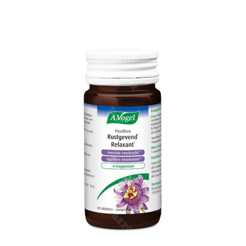 A.vogel Passiflora Rust En Balans 30 Tabletten