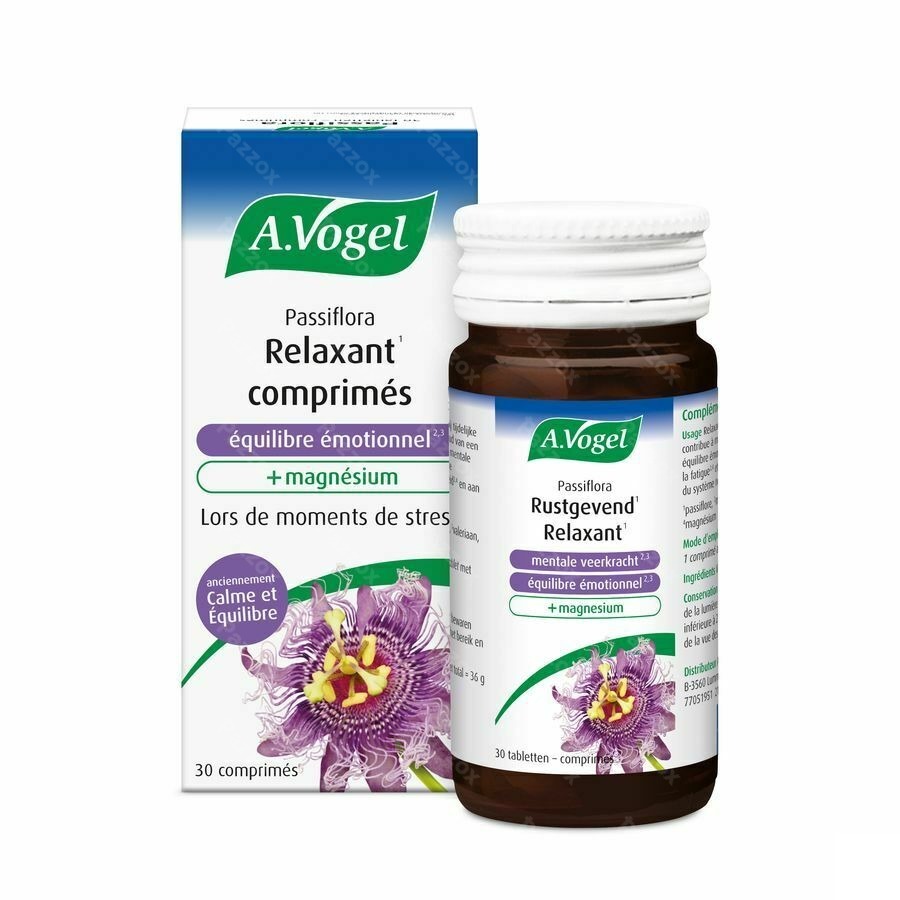 A.Vogel Passiflora Calme Et Équilibre 30 Comprimés