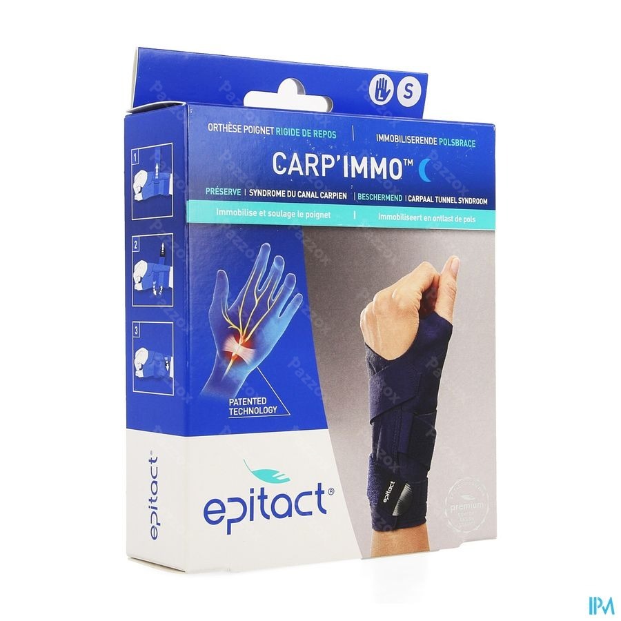 Epitact Carp'immo Attelle Poignet Gauche S