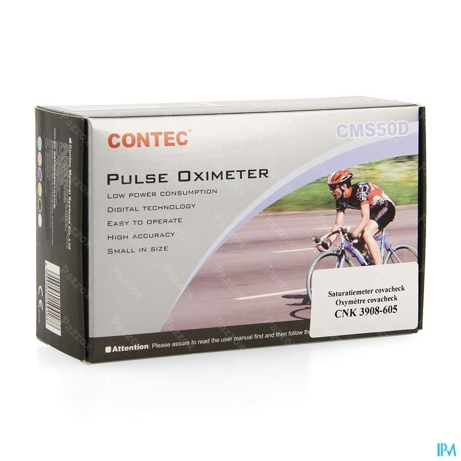 Covacheck Oxymetre Pouls Doigt + Etui