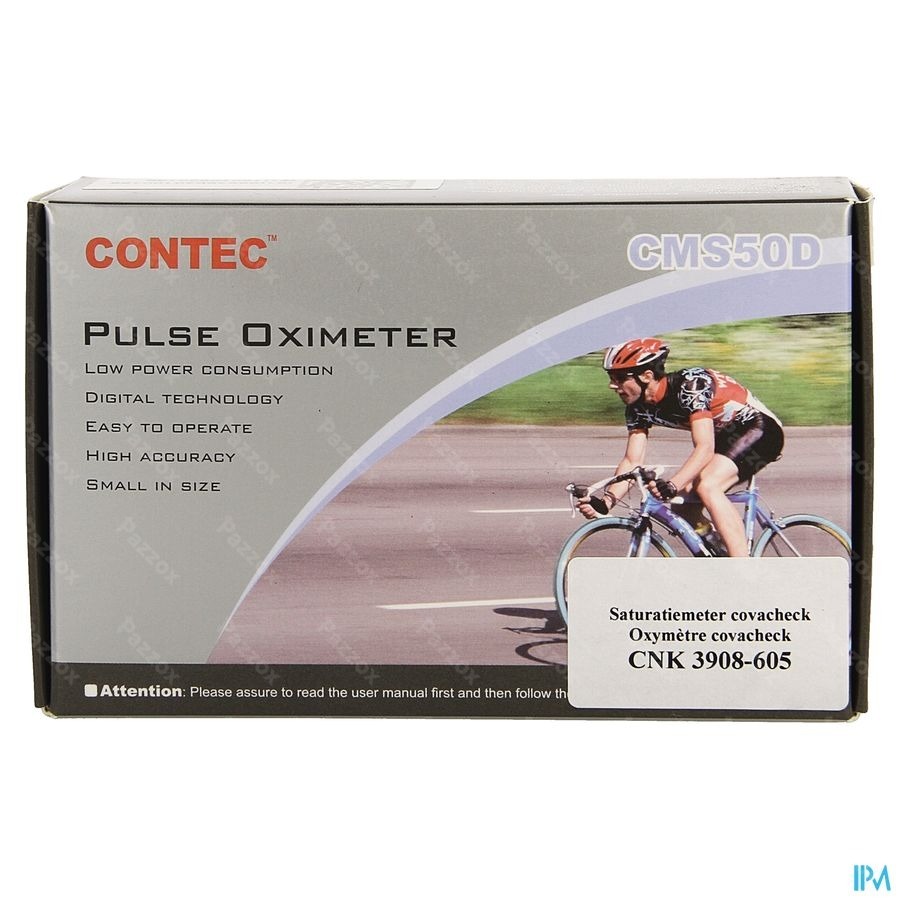 Covacheck Oxymetre Pouls Doigt + Etui
