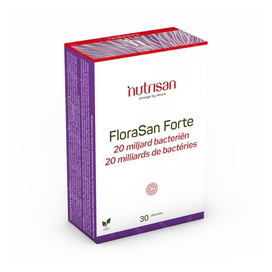 Nutrisan Florasan Forte 30 Vegetarische Capsules