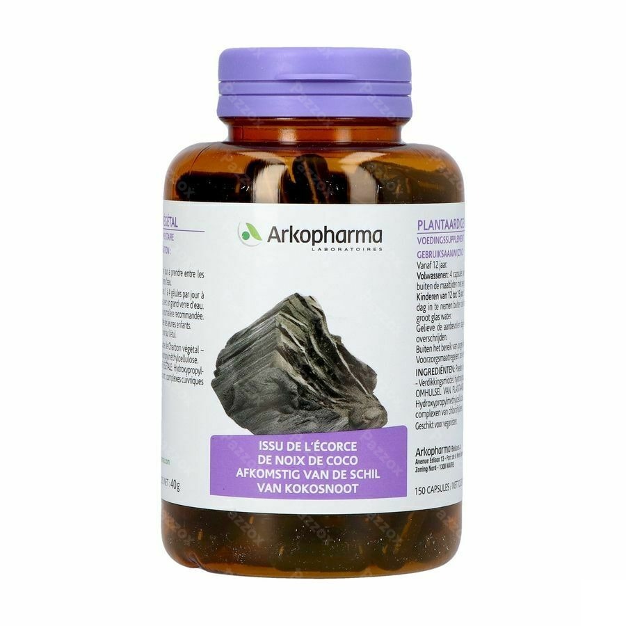 Arkocaps Plantaardig Kool Caps 150