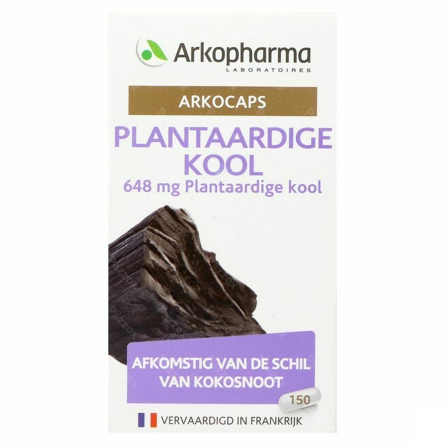 Arkocaps Plantaardig Kool Caps 150