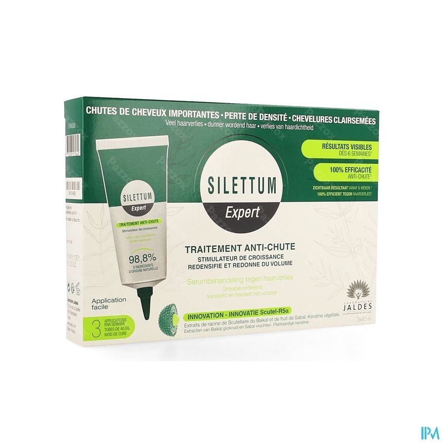 Silettum Expert Serum A/chute Tube 3x40ml