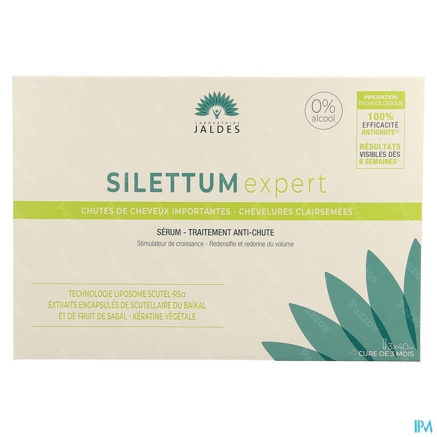 Silettum Expert Serum A/chute Tube 3x40ml