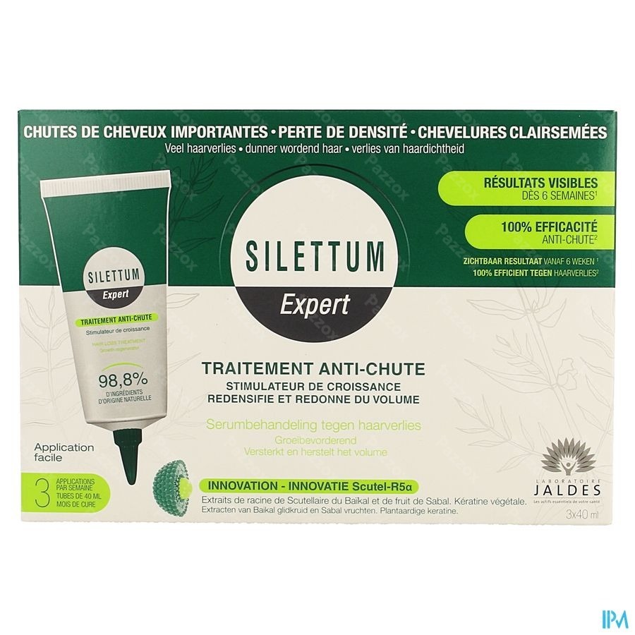 Silettum Expert Serum A/chute Tube 3x40ml