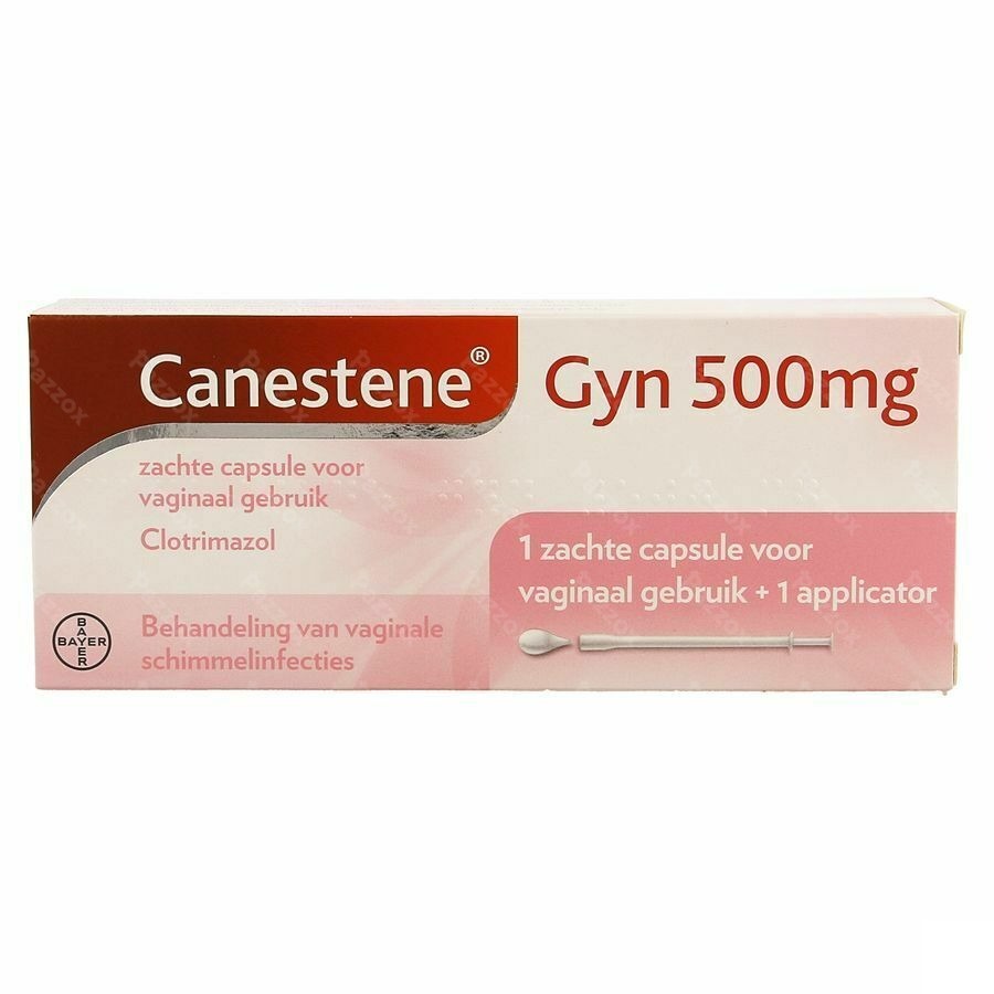 Canestene Gyn 500mg 1 zachte vaginale capsule + applicator
