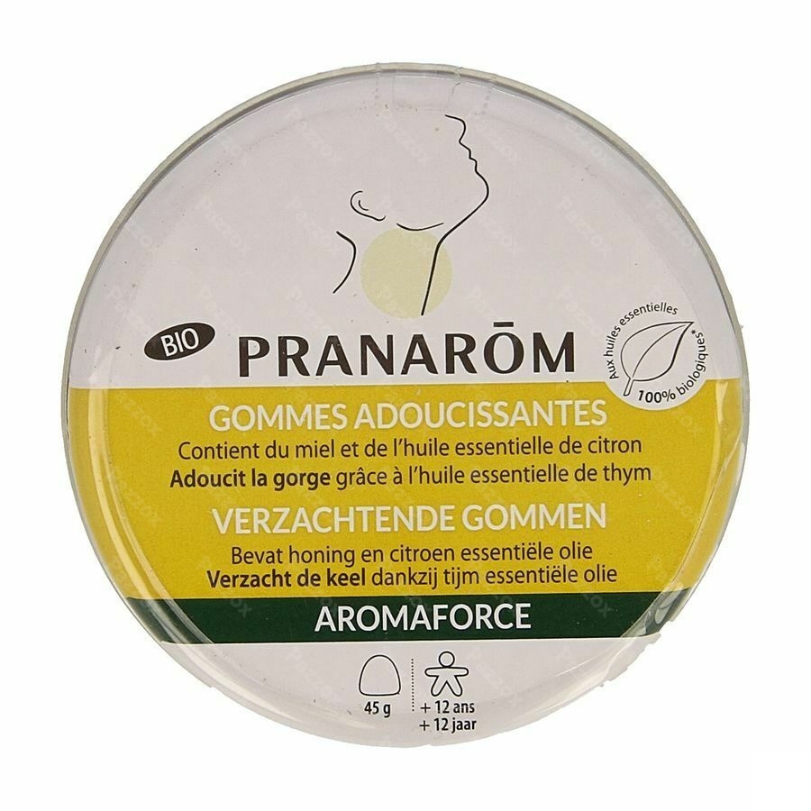 Pranarôm Aromaforce Bio Gommen Keel Honing 45