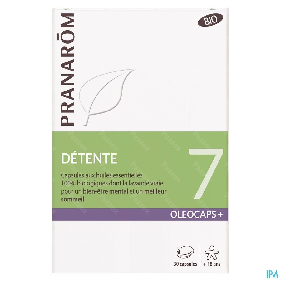 Pranarôm OleoCaps + Bio 7 Ontspanning 30 Capsules