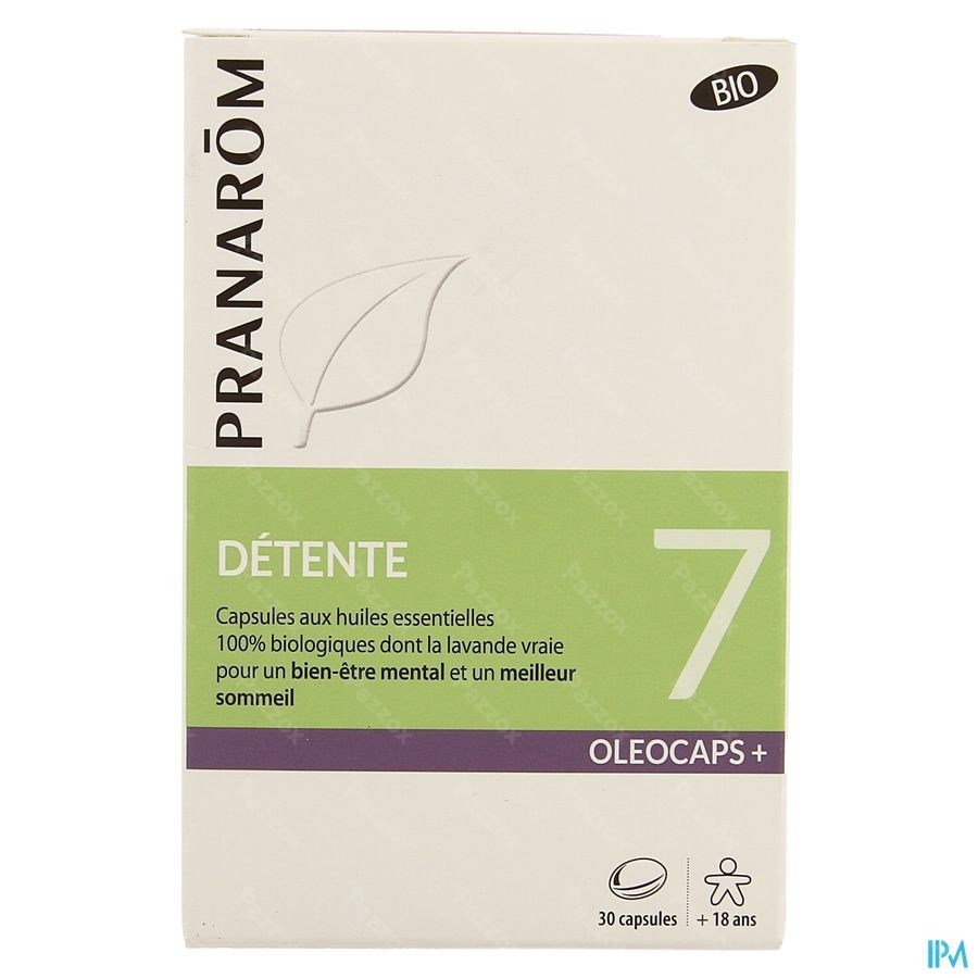 Pranarôm Oleocaps + Bio 7 Detente 30 Capsules