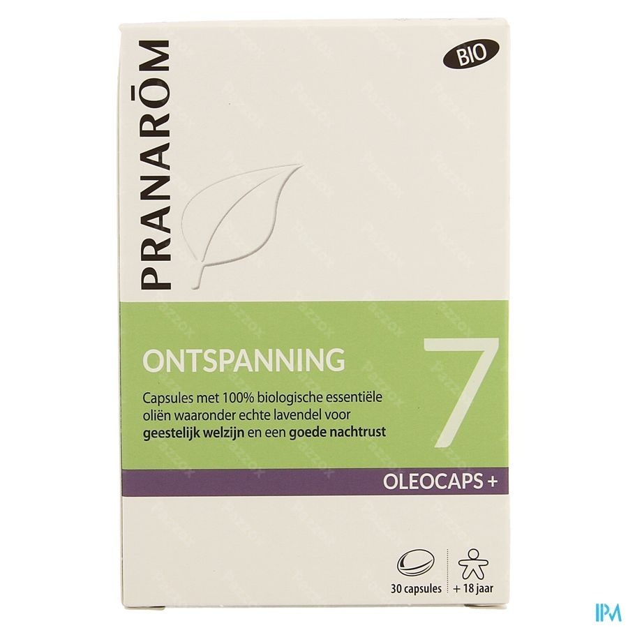 Pranarôm OleoCaps + Bio 7 Ontspanning 30 Capsules