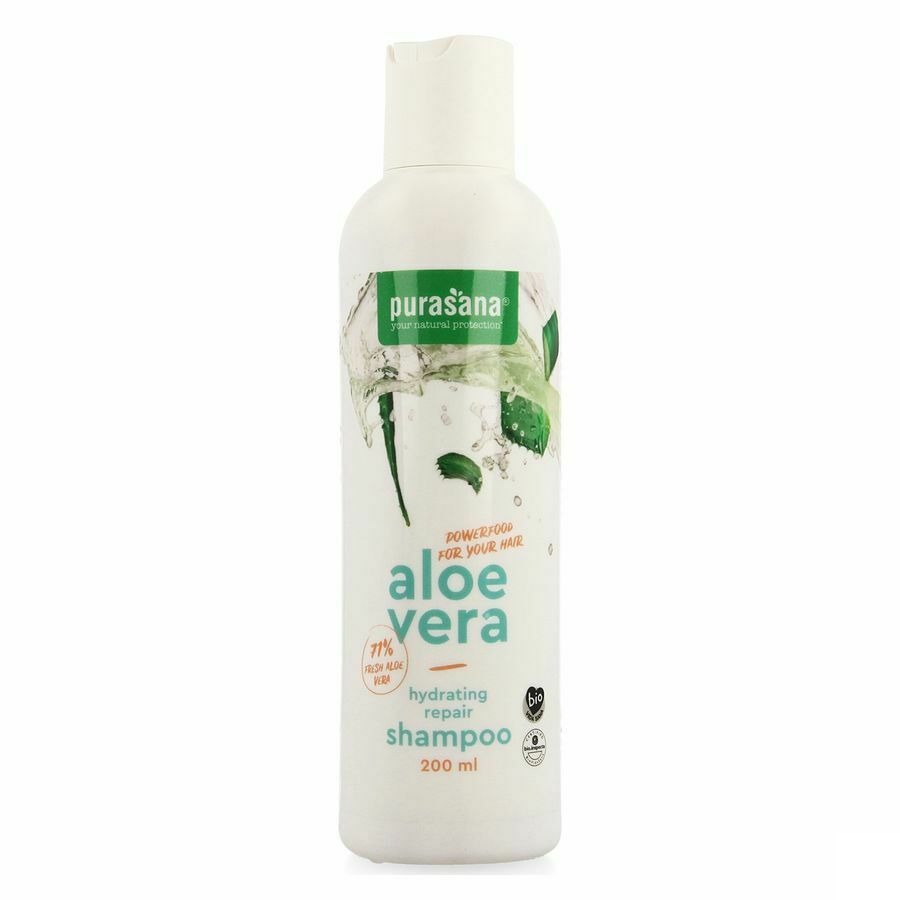 Purasana Vegan Aloe Vera Sh Reparateur Hydra 200ml