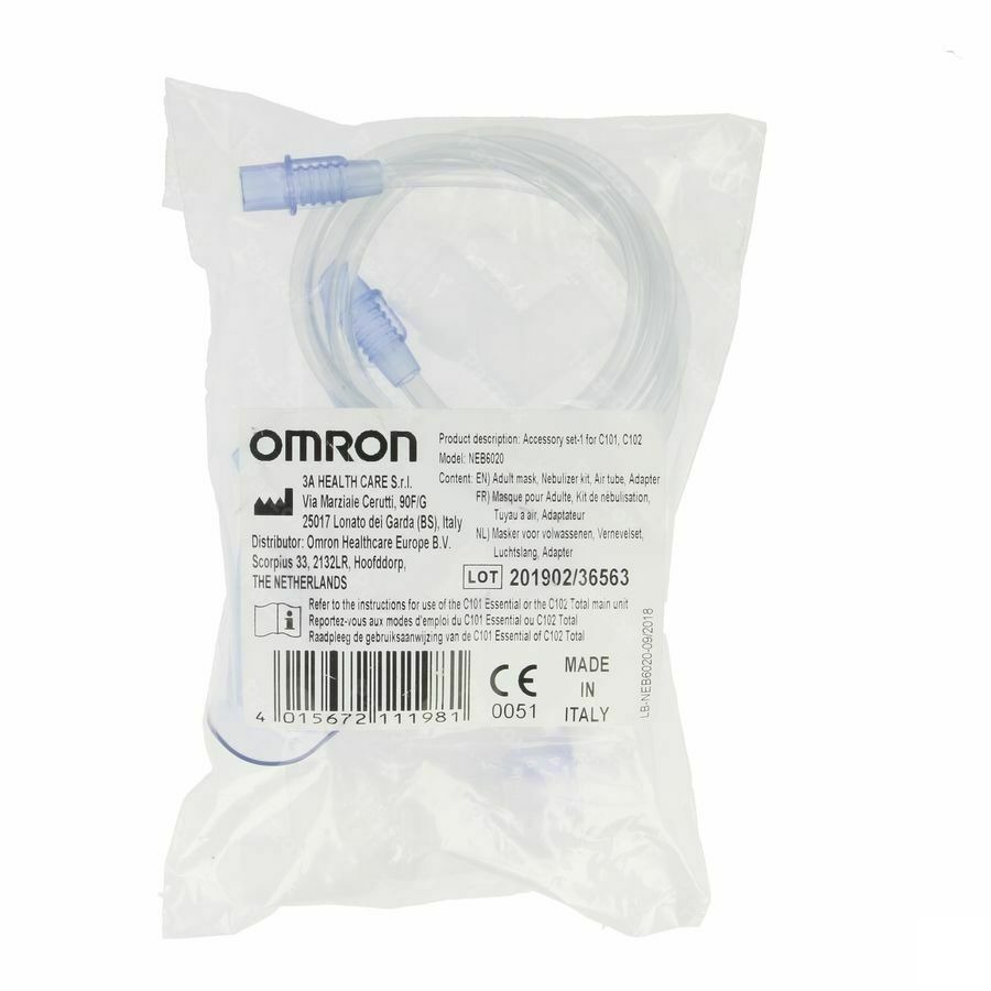 Omron Set Nebulisation Adulte C101/c102