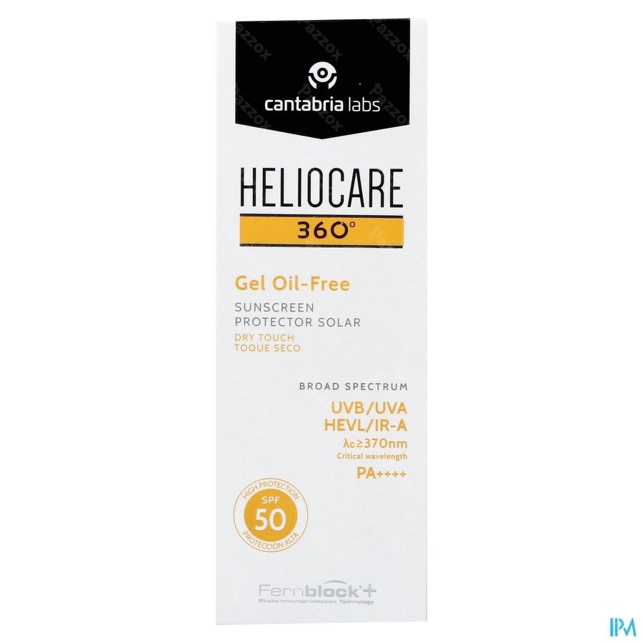 Heliocare 360 Gel Oil Free SPF50+ 50ml