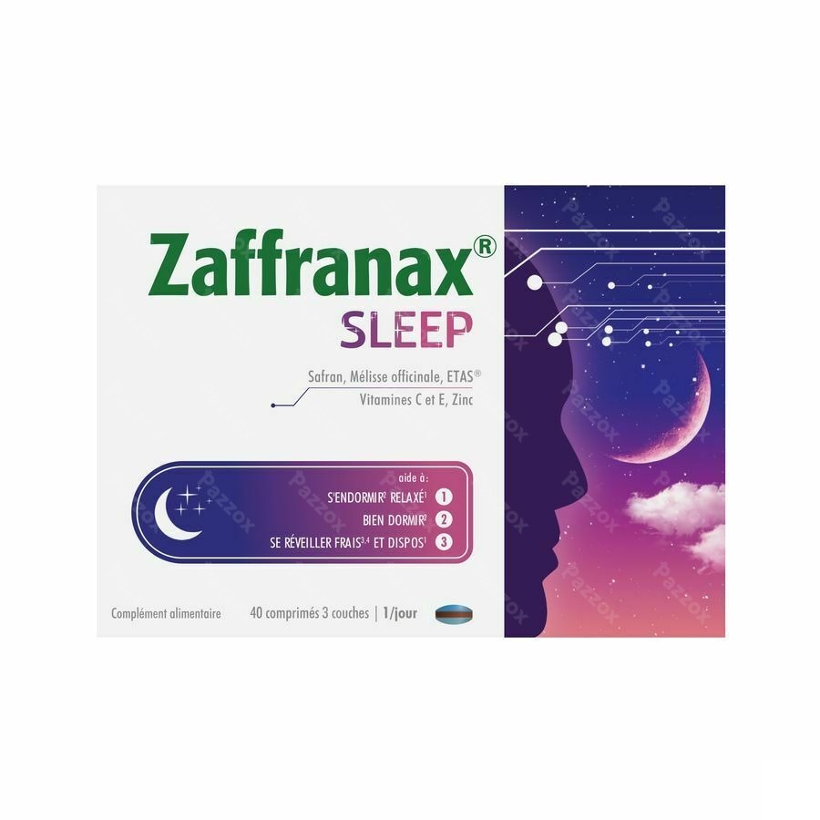 Zaffranax Sleep 40 Gélules 