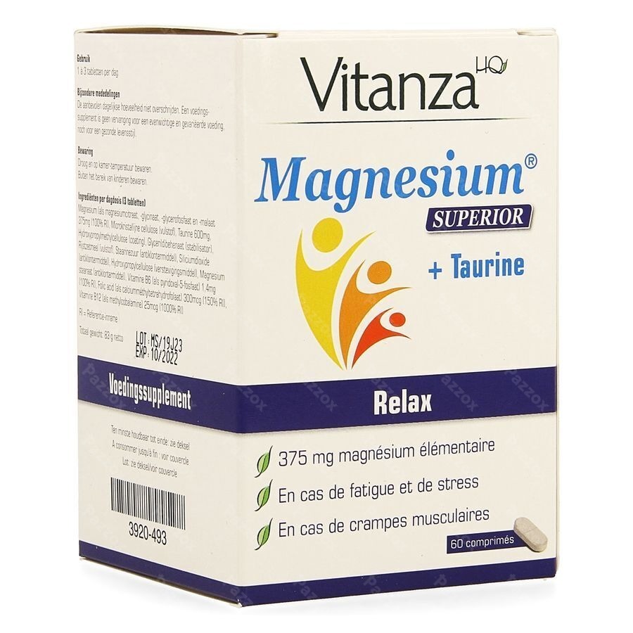 Vitanza Hq Magnesium Superior Comp 60