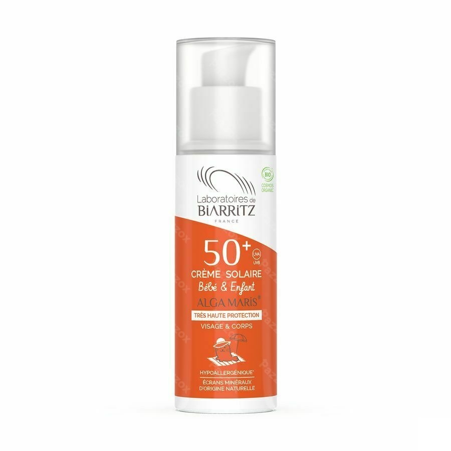 Alga Maris Creme Solaire Enfant Ip50+ 50ml
