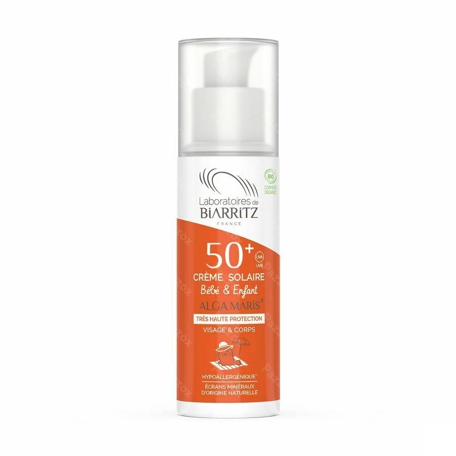 Alga Maris Creme Solaire Enfant Ip50+ 50ml