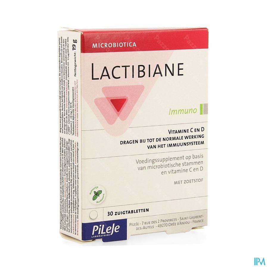 Lactibiane Immuno Zuigtabl 30