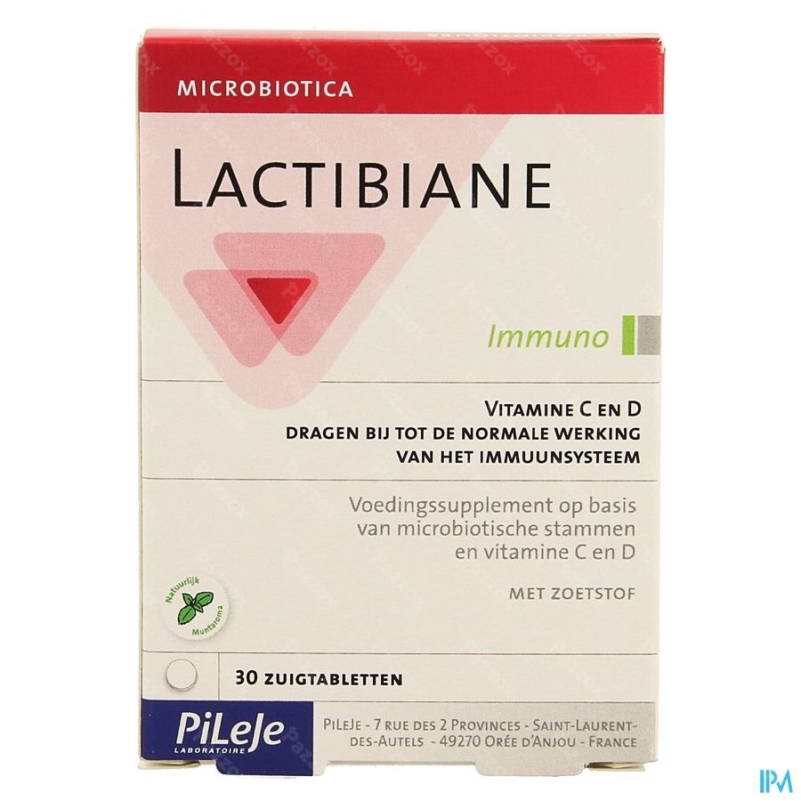 Lactibiane Immuno Zuigtabl 30