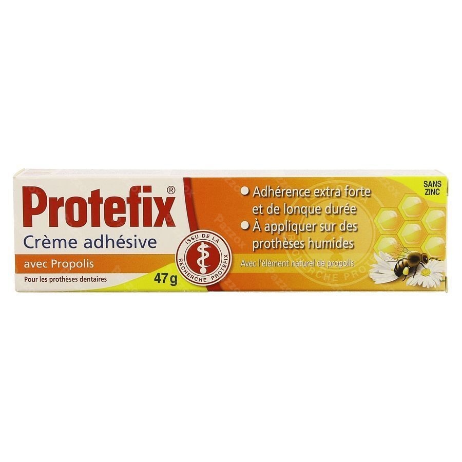 Protefix Creme Adhesive X-fort Propol.40ml Revogan