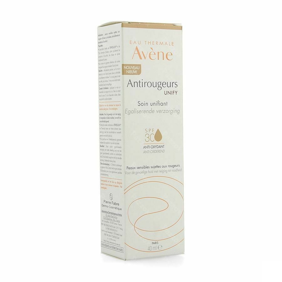Avene Antirougeur Unify Spf30 Getinte Creme 40ml