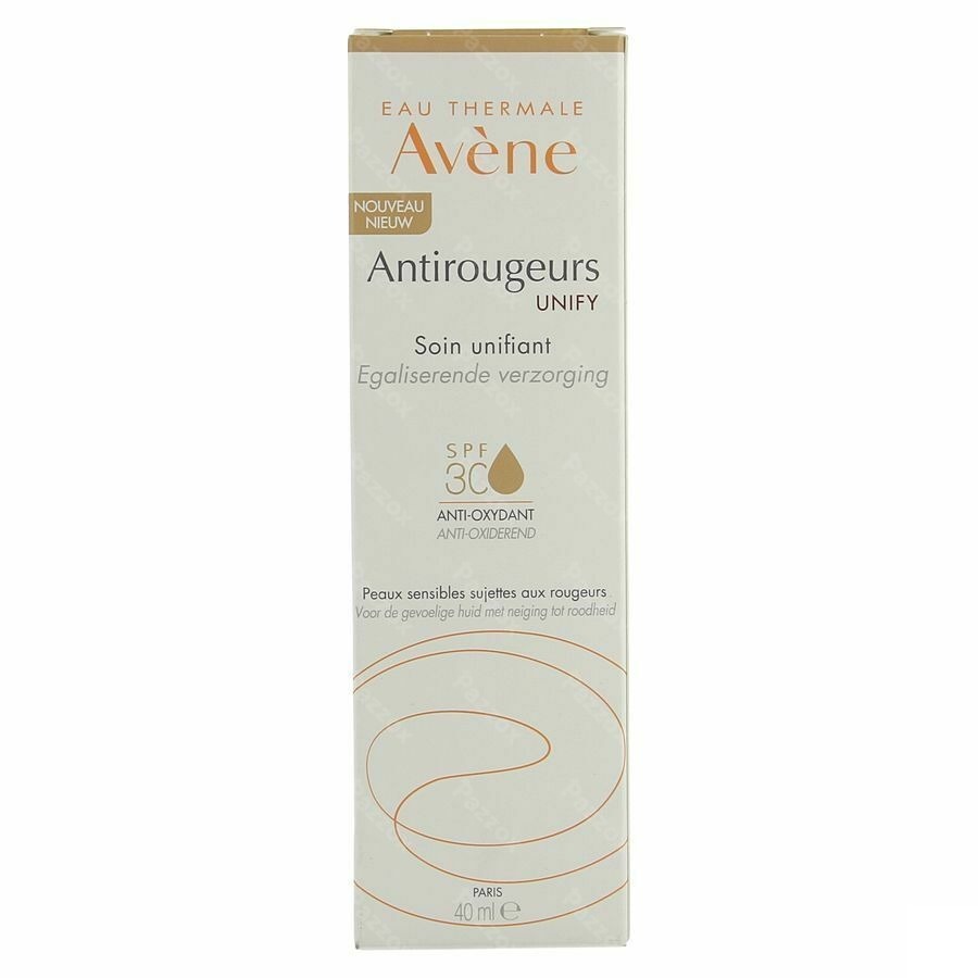 Avene Antirougeur Unify Spf30 Getinte Creme 40ml