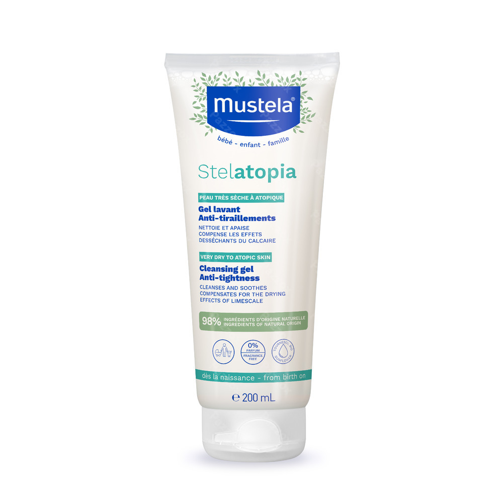Mustela Stelatopia Gel Lavant 200ml
