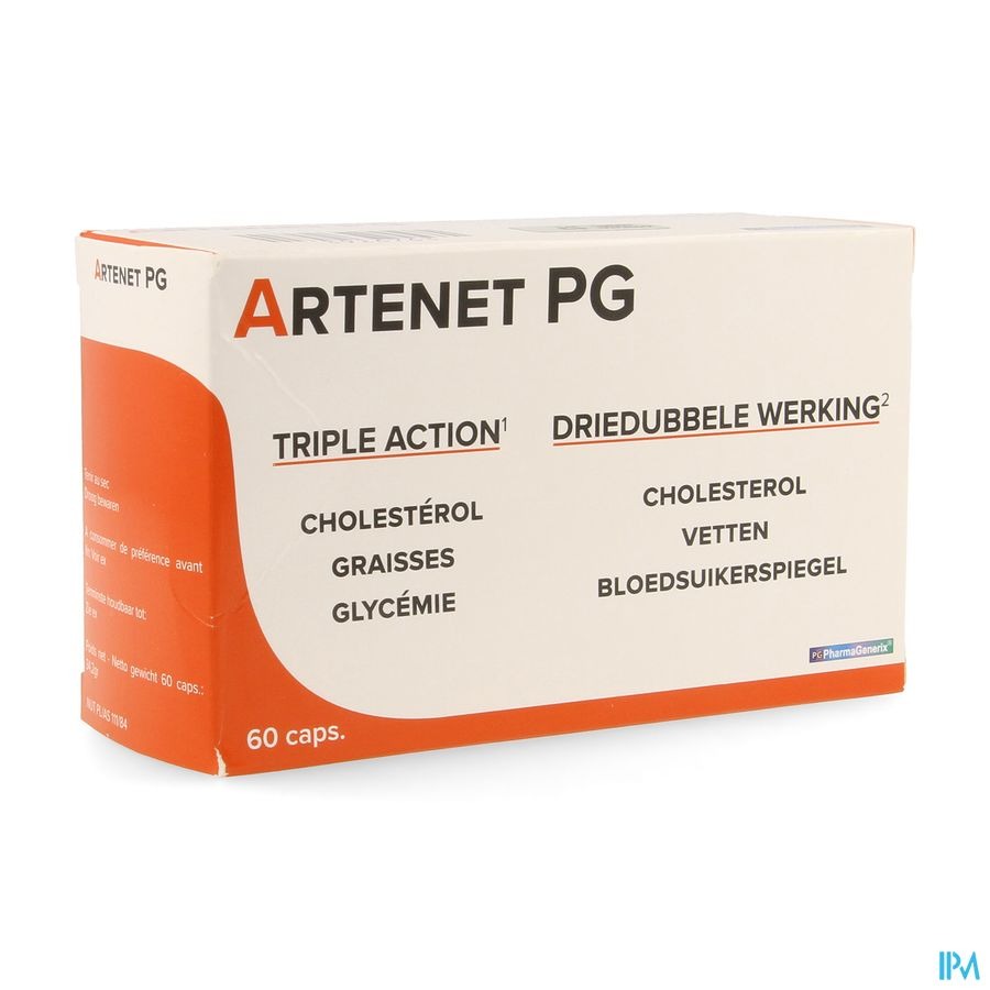 Artenet Pg Pharmagenerix Caps 60