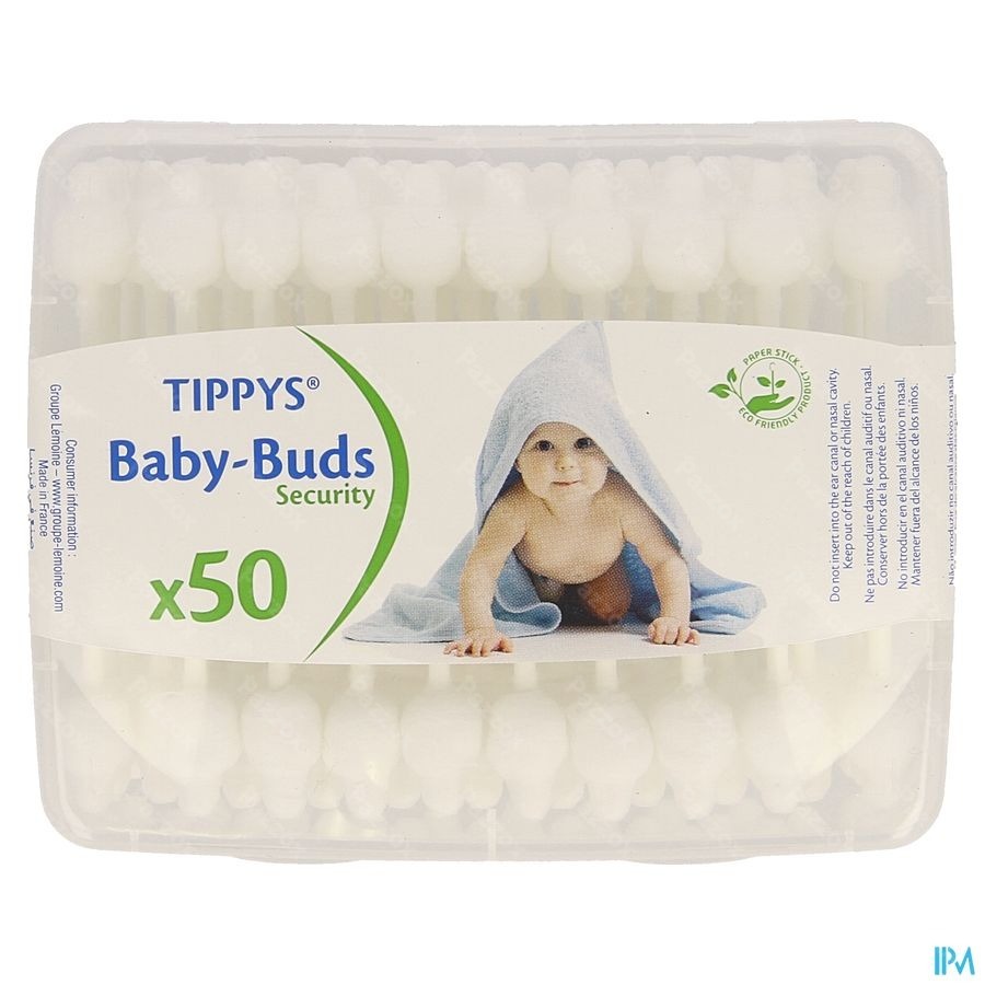 Tippys Baby Buds Tiges Coton 50